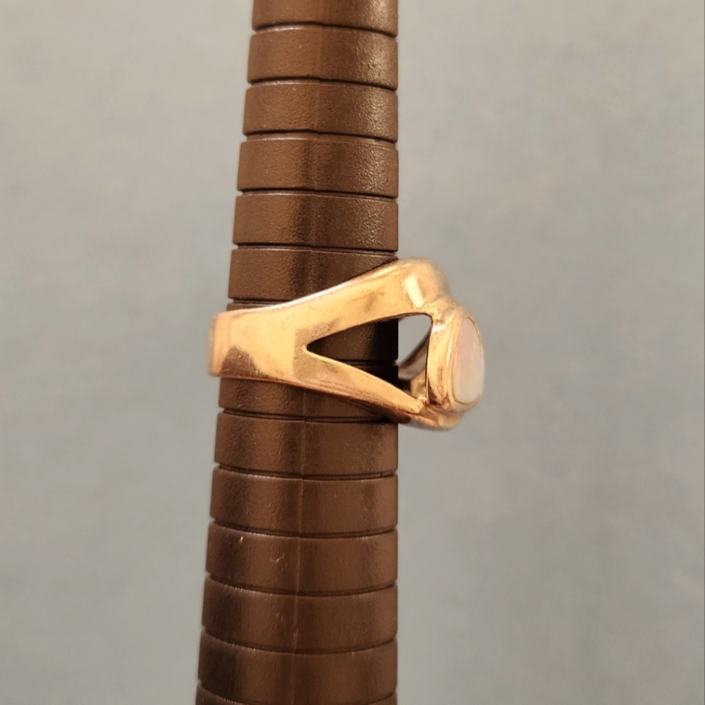 Silver Opal Ring - image 3